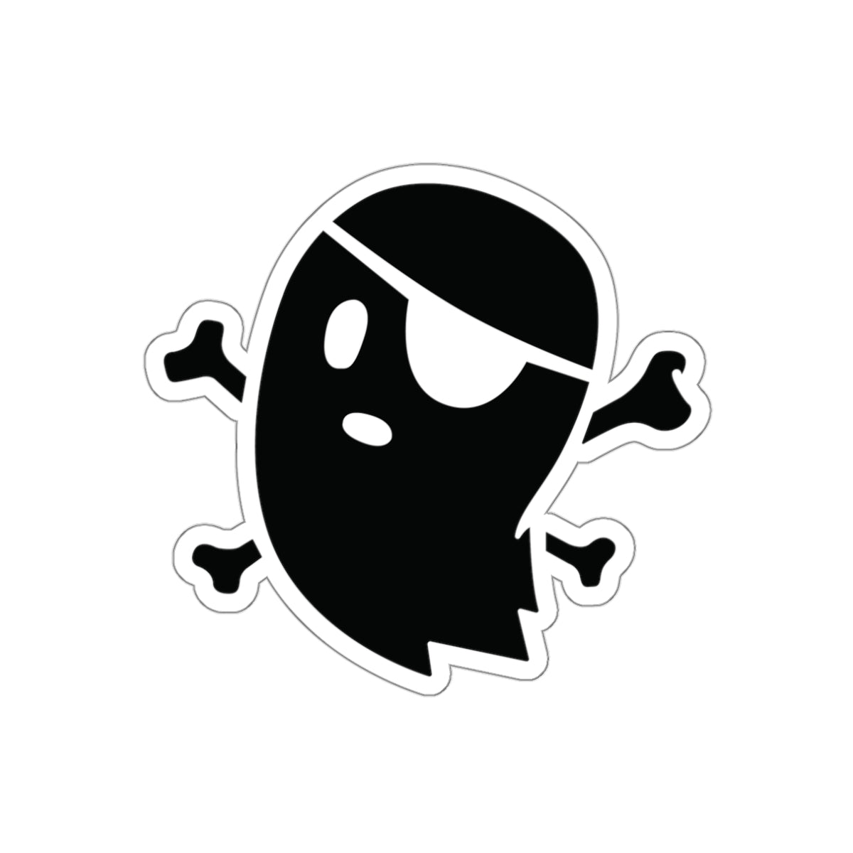 Grey Ghost Sticker